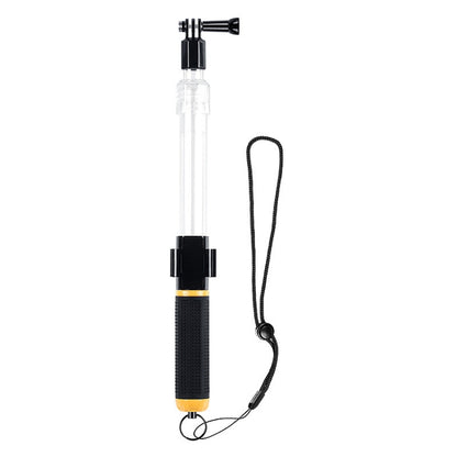Transparent Retractable Selfie Stick Buoyancy Stick for Gopro Hero11 Black / HERO10 Black / HERO9 Black /HERO8 / HERO7 /6 /5 /5 Session /4 Session /4 /3+ /3 /2 /1 - Floating Grip & Ball by PMC Jewellery | Online Shopping South Africa | PMC Jewellery