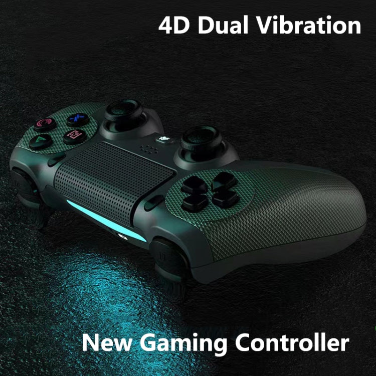 KM048 For PS4 Bluetooth Wireless Gamepad Controller 4.0 With Light Bar(Mountain Blue) - Gamepads by PMC TechLife | Online Shopping South Africa | PMC TechLife