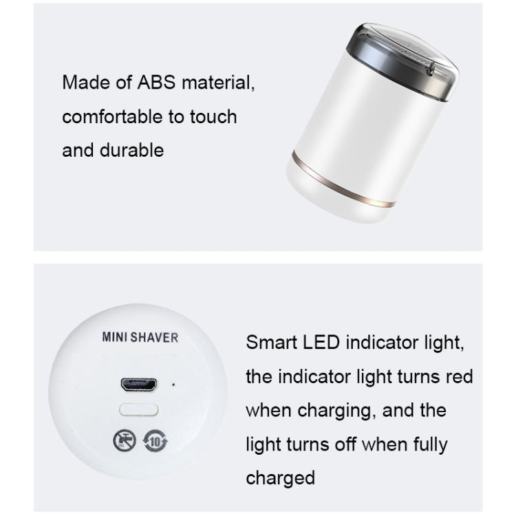 SH-588 USB Charging Electric Mini Shaver Portable Car Travel Shaver(Green) - free shipping - PMC TechLife - Order now!