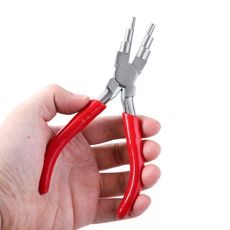 Handmade Jewelry Plier Nylon Accessories DIY Tools Wire Wrap Clamp, Style: Red 6-section Plier - Jewelry Tools by PMC Jewellery | Online Shopping South Africa | PMC Jewellery