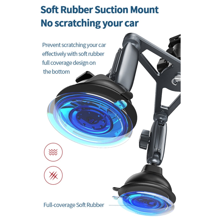 TELESIN Suction Cup Action Camera Tripod Mount for Car Holder Stand Bracket - Holder by TELESIN | Online Shopping South Africa | PMC Jewellery