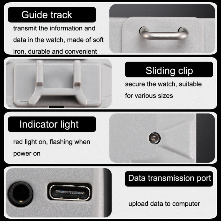 SHICHI Watch Maintenance Testing Fast Slow Tools Full Automatic Detector Mechanical Watch School(White) - free shipping - PMC TechLife - Order now!