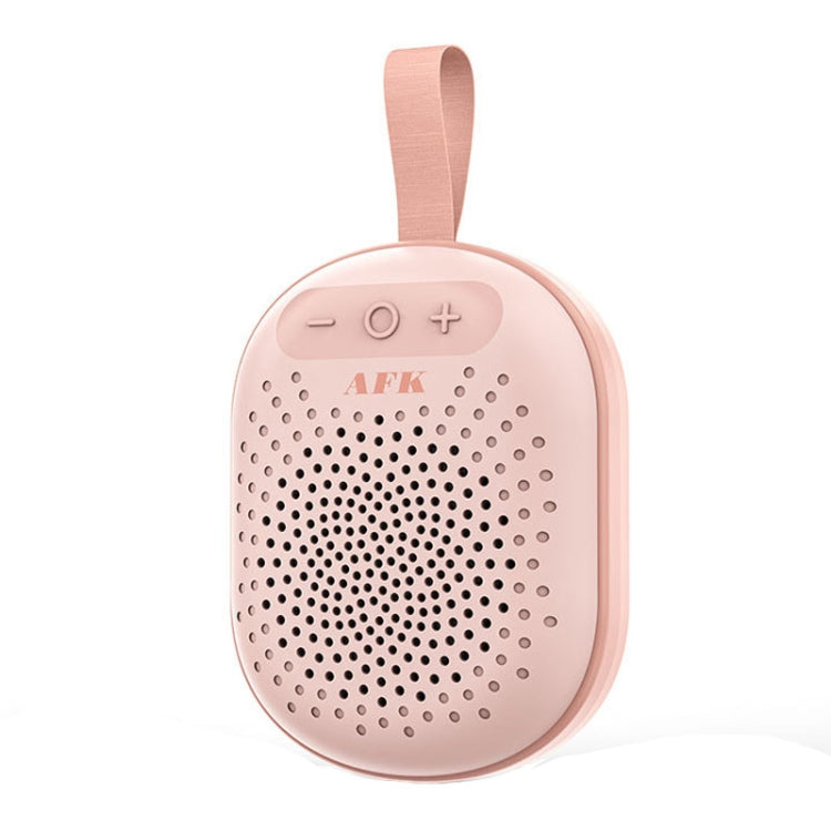 AFK BT-513 TWS Mini Portable RGB Light Bluetooth Speaker 3D Sound Effect Waterproof Bluetooth Audio(Pink) - Mini Speaker by AFK | Online Shopping South Africa | PMC TechLife | Buy Now Pay Later Mobicred