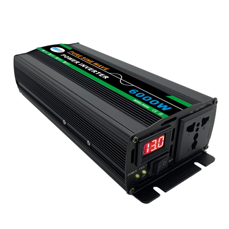 6000W (Actual 1000W) 24V to 220V High Power Car Sine Wave Inverter Power Converter - Pure Sine Wave by PMC TechLife | Online Shopping South Africa | PMC TechLife