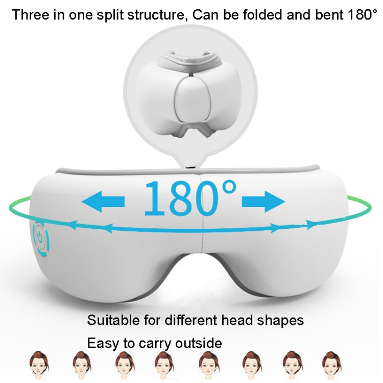 A216 Intelligent Wireless Eye Massage Instrument Pneumatic Vibration Hot Compress Eye Care Instrument(White) - free shipping - PMC TechLife - Order now!