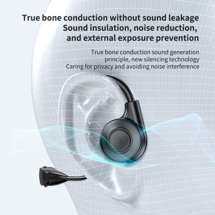 M2 Bone Conduction Earphones Running Stereo To Ear Bluetooth Earphones(Black) - Neck-mounted Earphone by PMC Jewellery | Online Shopping South Africa | PMC Jewellery