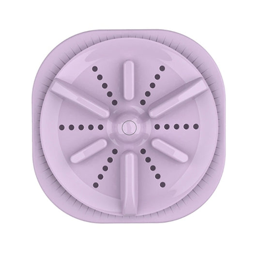 Portable Mini Turbo Switch Three-Speed Timing Washing Machine, Size: Turbine Basic(Purple) - Washing Machines & Accessories by PMC Jewellery | Online Shopping South Africa | PMC Jewellery