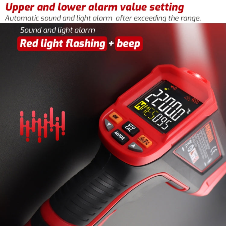 TASI TA603D -32-1880 degrees Celsius Color Screen Infrared Thermometer Industrial Electronic Thermometer - free shipping - PMC TechLife - Order now!