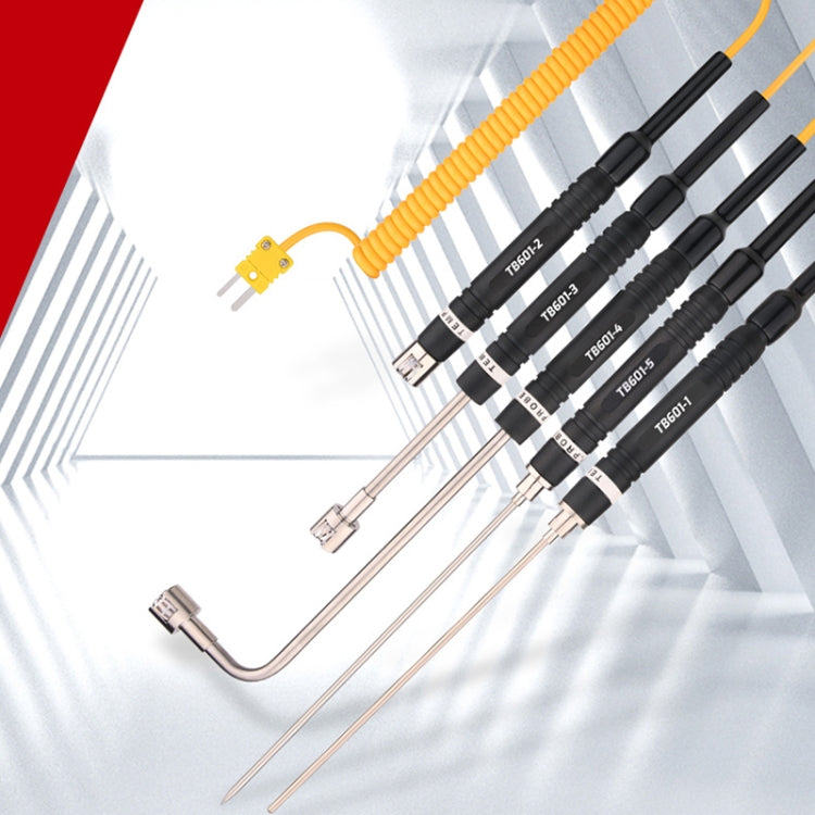 TASI TB601-4 Elbow Surface Thermocouple K-Type Probe Use With Thermometer - free shipping - PMC TechLife - Order now!