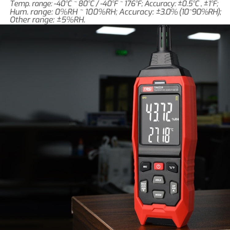 TASI TA622A Temperature Humidity Meter Digital Dew Point Thermometer - free shipping - PMC TechLife - Order now!