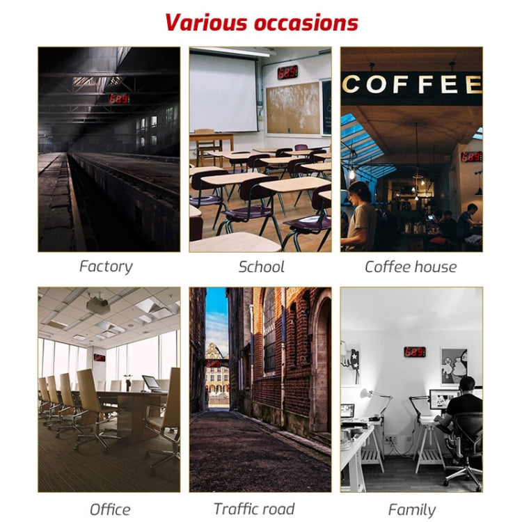 TASI TA653A Large Screen Wall-Mounted Noise Meter Decibel Detector - free shipping - PMC TechLife - Order now!