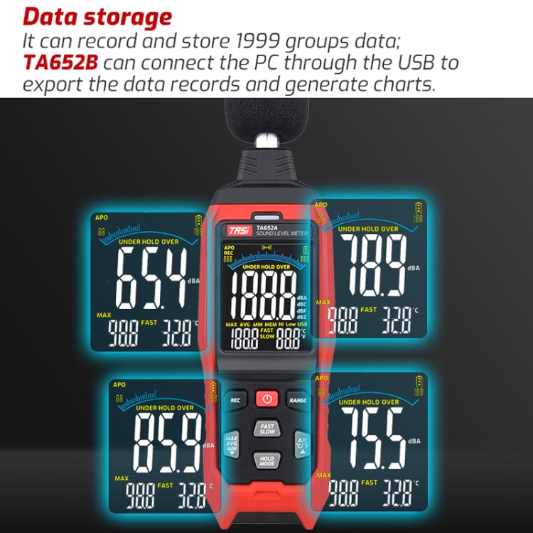 TASI TA652A Home Noise Tester Detection Volume Device - free shipping - PMC TechLife - Order now!