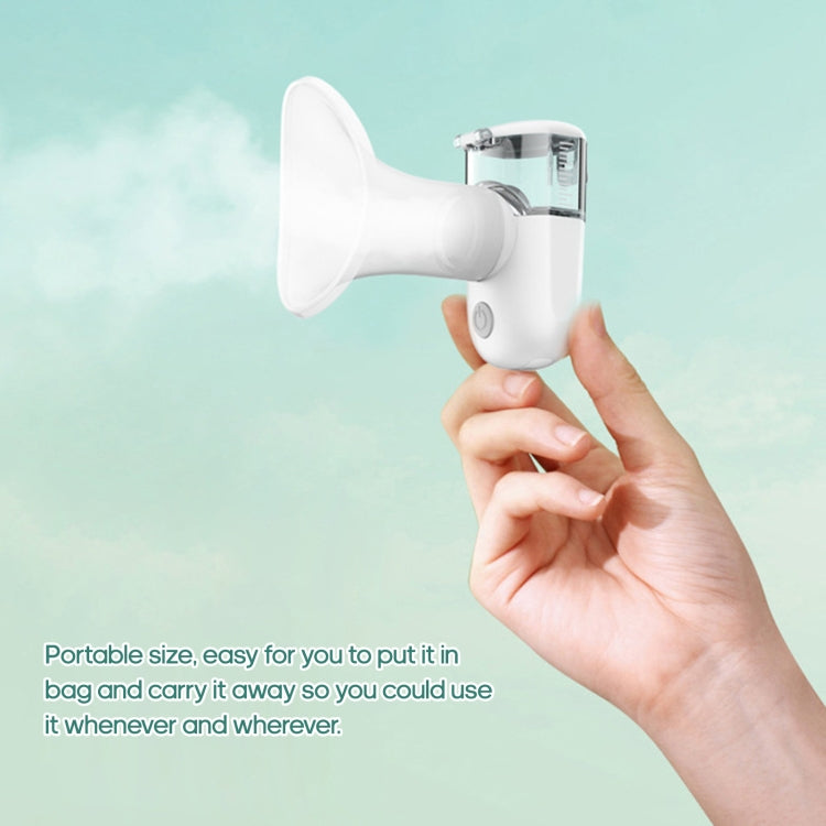 Rechargeable Eye Sprayer Mini Face Steamer Humidifier with Fine Mist(Green) - Beauty Instrument by PMC TechLife | Online Shopping South Africa | PMC TechLife