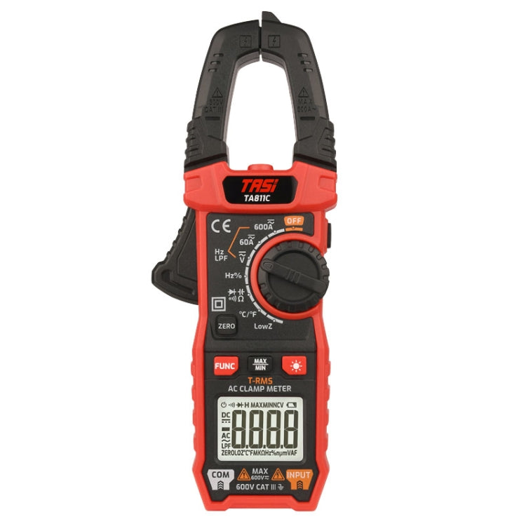 TASI TA811C Clamp Meter High Accuracy AC DC Voltage Ammeter - free shipping - PMC TechLife - Order now!