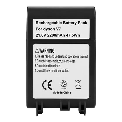 For Dyson V7 Series Battery 21.6V Vacuum Cleaner Accessories Sweeping Machine Battery Spare Power, Capacity: 3500mAh - Dyson Accessories by PMC Jewellery | Online Shopping South Africa | PMC Jewellery