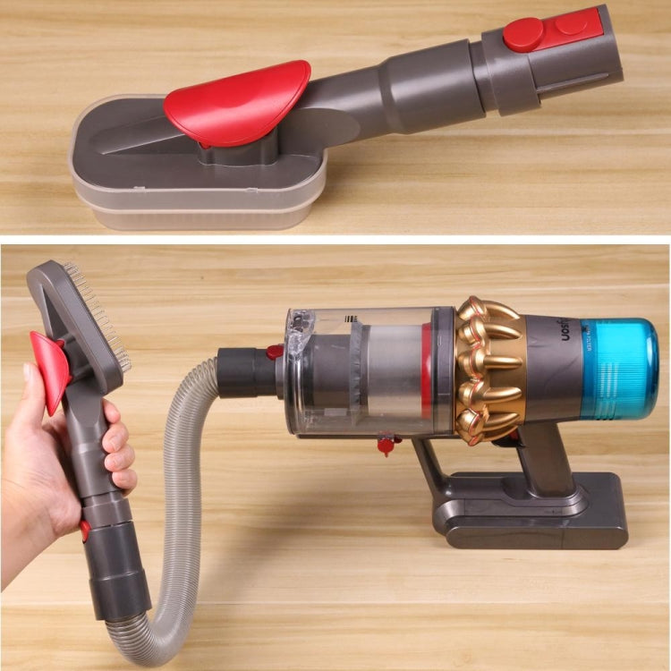 For Dyson V6 V7 V8 V9 Meile Vacuum Cleaner Pet Hair Removal Brush, Spec: With SHARK Adapter - free shipping - PMC TechLife - Order now!