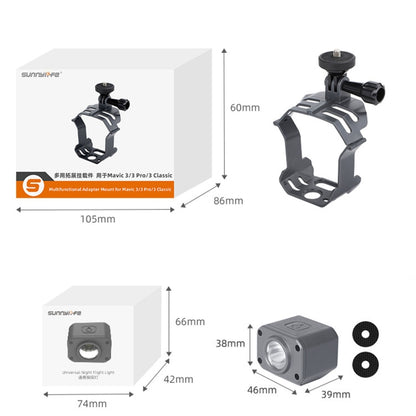 Sunnylife GZ580 For Mavic 3 Pro / Mavic 3 Classic / Insta360 X3 Camera Mount - Others by PMC Jewellery | Online Shopping South Africa | PMC Jewellery