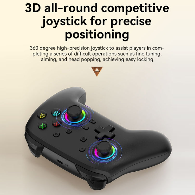 Wireless Bluetooth Somatosensory Vibration Gamepad for Nintendo Switch/Switch PRO, Color: Black - Gamepads by PMC TechLife | Online Shopping South Africa | PMC TechLife