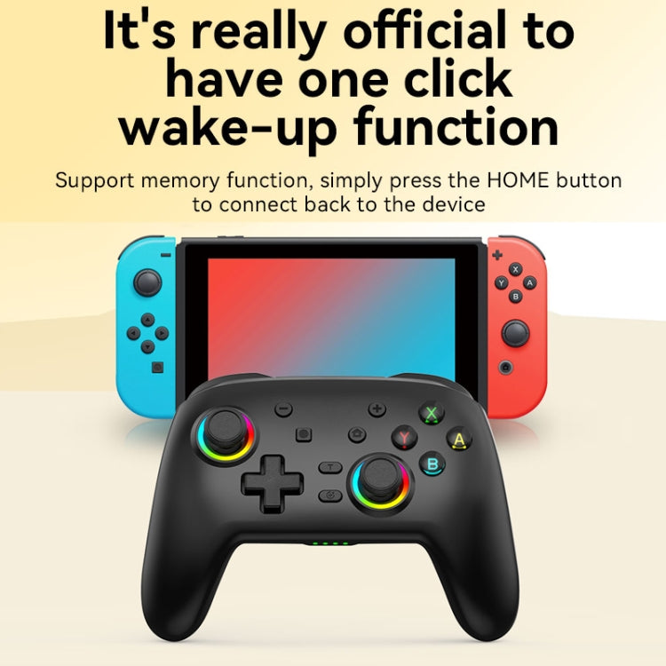 Wireless Bluetooth Somatosensory Vibration Gamepad for Nintendo Switch/Switch PRO, Color: Black - Gamepads by PMC Jewellery | Online Shopping South Africa | PMC Jewellery