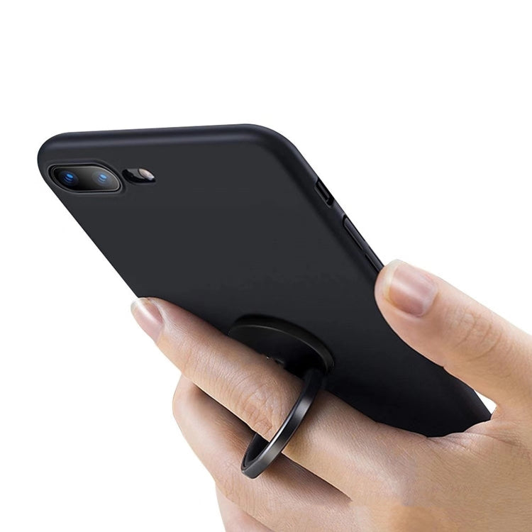 Full Metal Bracket 360 Degree Rotating Magnetic Phone Ring Buckle(Silver) - Ring Holder by PMC TechLife | Online Shopping South Africa | PMC TechLife