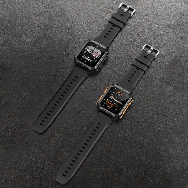 1.83 Inch IP68 Waterproof Bluetooth Call Sports Smart Watch Outdoor Three-Proof Multifunctional Watch(Black) - Smart Watches by PMC TechLife | Online Shopping South Africa | PMC TechLife