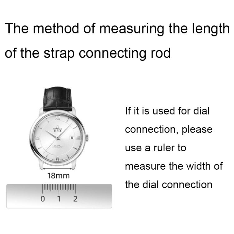 100pcs/set 304 Stainless Steel Strap Connecting Rod Strap Switch Lugs, Style: Double Drag (1.8x20mm) - Watch Parts & Tools by PMC TechLife | Online Shopping South Africa | PMC TechLife | Buy Now Pay Later Mobicred