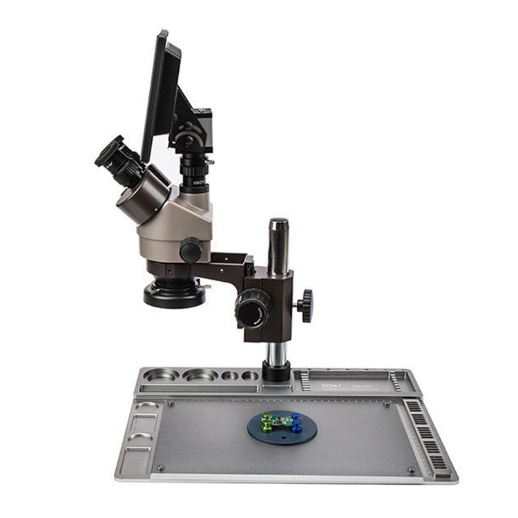 BAKU BA-011 Binomial Electronic Microscope Jewelry Appraisal Mobile Phone Repair With PCB Patch Repair Platform(EU Plug 220V) - free shipping - PMC TechLife - Order now!
