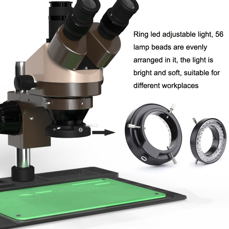 BAKU BA-011 Binomial Electronic Microscope Jewelry Appraisal Mobile Phone Repair With PCB Patch Repair Platform(EU Plug 220V) - free shipping - PMC TechLife - Order now!