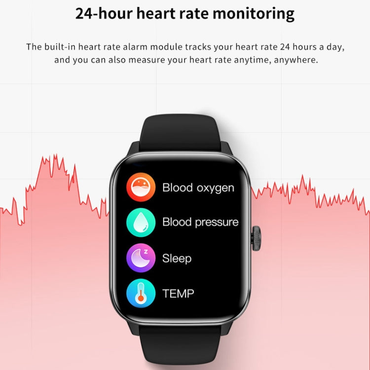 Aluminum Voice Assistant Music Blood Glucose Watch(Black) - Smart Watches by PMC TechLife | Online Shopping South Africa | PMC TechLife | Buy Now Pay Later Mobicred