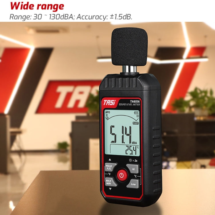 TASI TA651B Household Noise Tester Decibel Device - free shipping - PMC TechLife - Order now!