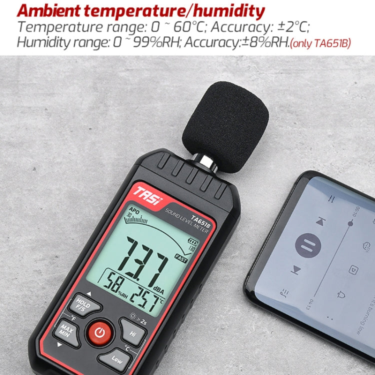 TASI TA651B Household Noise Tester Decibel Device - free shipping - PMC TechLife - Order now!