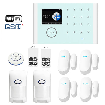 CS118   WIFI+GSM Tuya Smart Voice Alarm System Supports Amazon Alexa/ Google Assistant, Spec: Package 4 - Alarm System by PMC Jewellery | Online Shopping South Africa | PMC Jewellery