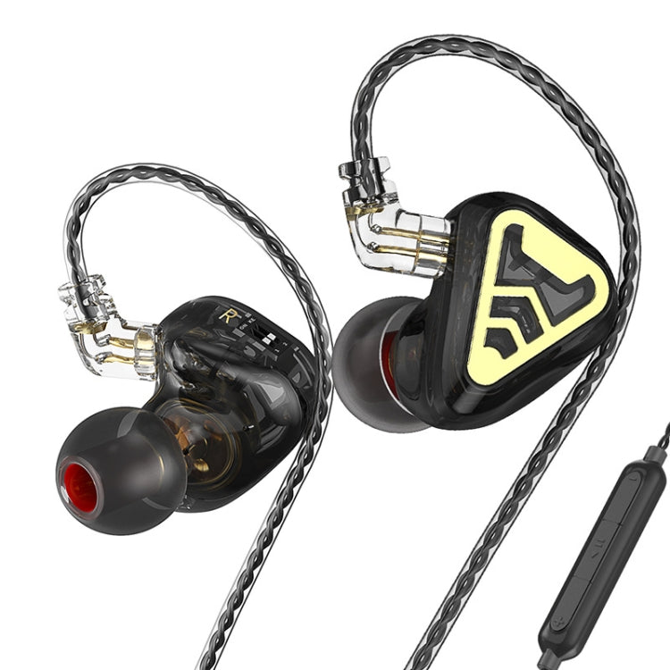 CVJ In-Ear Wired Gaming Earphone, Color: With Mic Black - In Ear Wired Earphone by CVJ | Online Shopping South Africa | PMC Jewellery