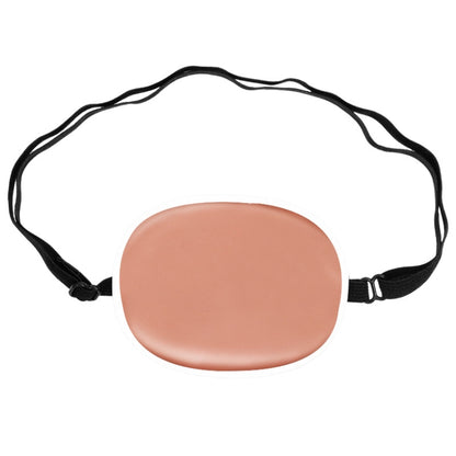 Children Silk Blackout Eye Mask Strabismus Correction Covering Eye Patch(Orange White Edge) - Glasses Accessories by PMC Jewellery | Online Shopping South Africa | PMC Jewellery