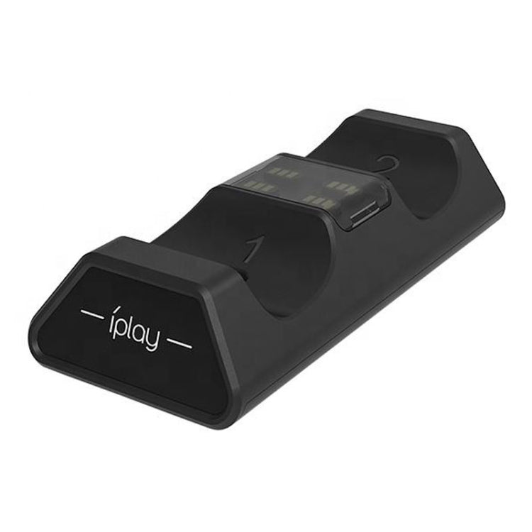 iplay HBP-263 For PS5 Handle Dual Seat Charging Support(Black) - Charger & Power by iplay | Online Shopping South Africa | PMC Jewellery