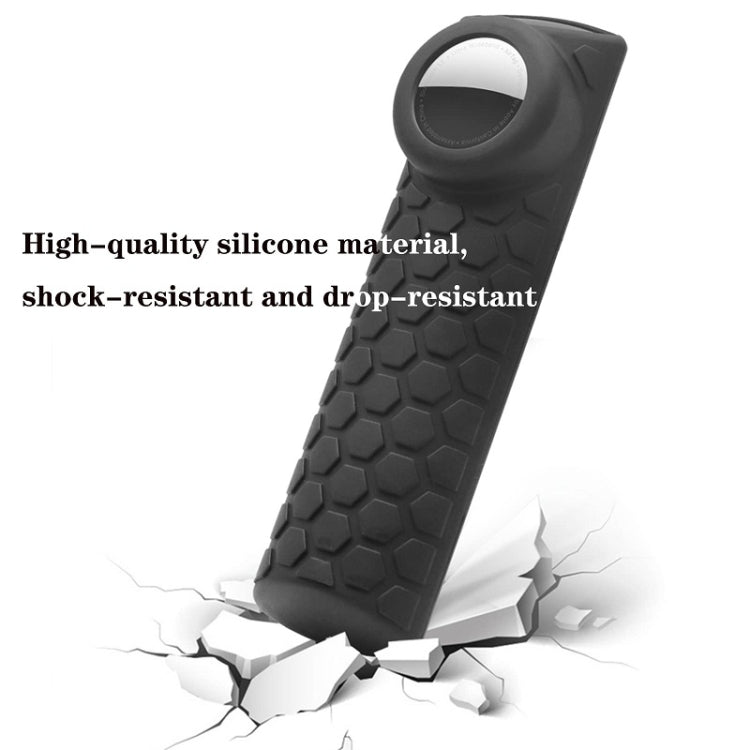 2pcs Remote Control Case For Amazon Fire TV Stick 2021 ALEXA 3rd Gen With Airtag Holder(Luminous Green) - Remote Control Covers by PMC TechLife | Online Shopping South Africa | PMC TechLife