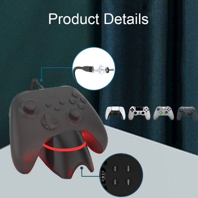 iplay HBX-252 Magnetic Port Gamepad Charger Gaming Accessories for Switch / PS5 / PS4 Slim Pro / X-Box(Black) - free shipping - PMC TechLife - Order now!