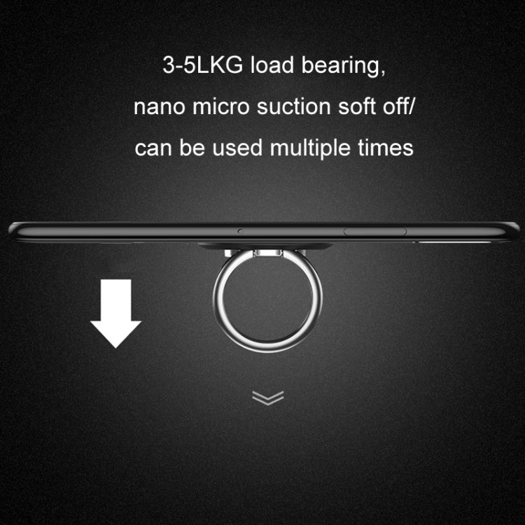 5pcs Car Magnetic Metal Ring Buckle Mobile Phone Holder(Gold) - Ring Holder by PMC TechLife | Online Shopping South Africa | PMC TechLife