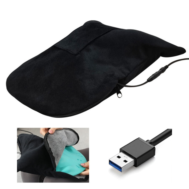 Neck Massager Cervical Spondylosis Correction Pillow, Color: 877 USB Electric Heating Black - free shipping - PMC TechLife - Order now!