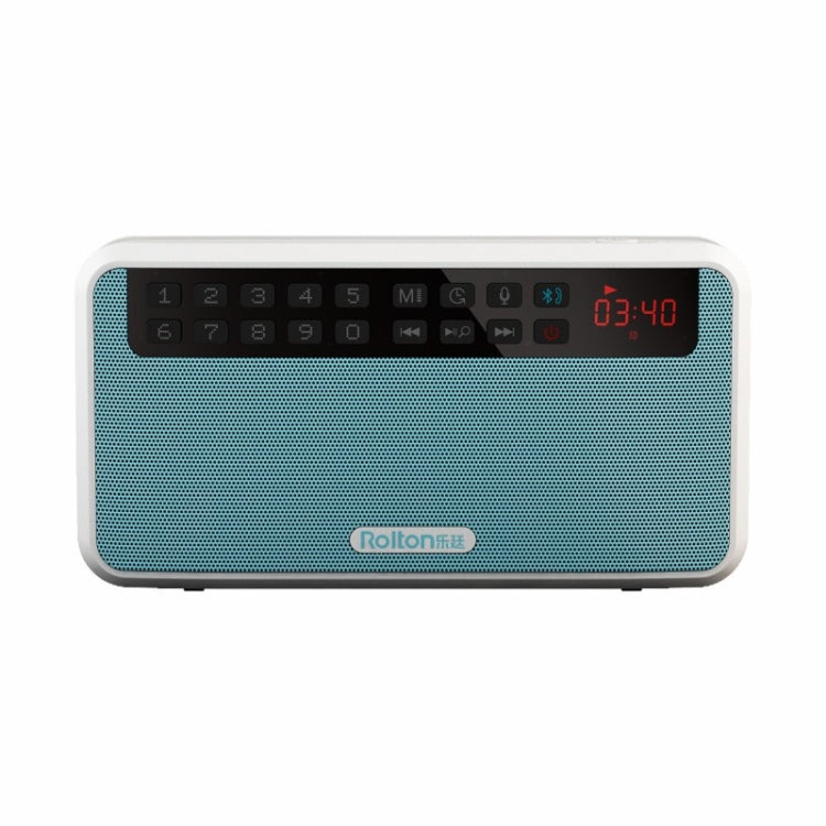 Rolton E500 Bluetooth Speaker 2.1-Channel Built-In Microphone Supports FM Radio(Blue) - free shipping - PMC TechLife - Order now!