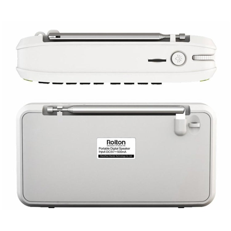 Rolton E500 Bluetooth Speaker 2.1-Channel Built-In Microphone Supports FM Radio(Blue) - free shipping - PMC TechLife - Order now!