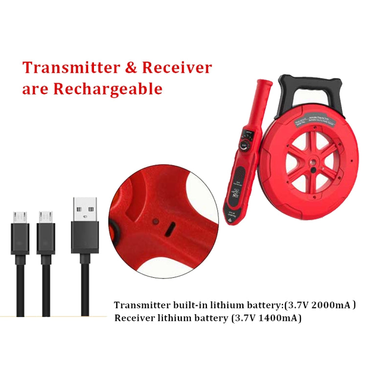 NOYAFA NF-5140 Wall Pipe Blockage Detector Pipe Blockage Detector For Iron/PVC/Cement/Steel Pipes - free shipping - PMC TechLife - Order now!