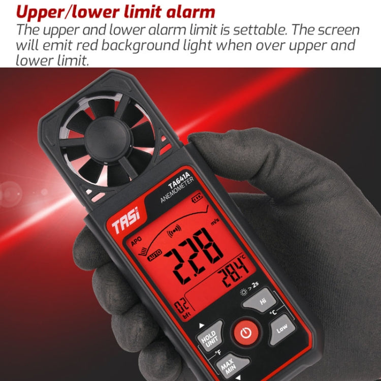 TASI TA641B High Precision Wind Speed Instrument Wind Volume Tester Handheld Wind Speed Meter - free shipping - PMC TechLife - Order now!