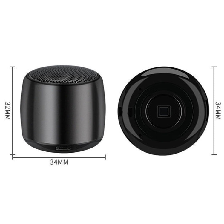 Small TWS Couplet Wireless Bluetooth Speaker Mini Smart Noise Reduction Waterproof Speaker(Black) - Mini Speaker by PMC Jewellery | Online Shopping South Africa | PMC Jewellery