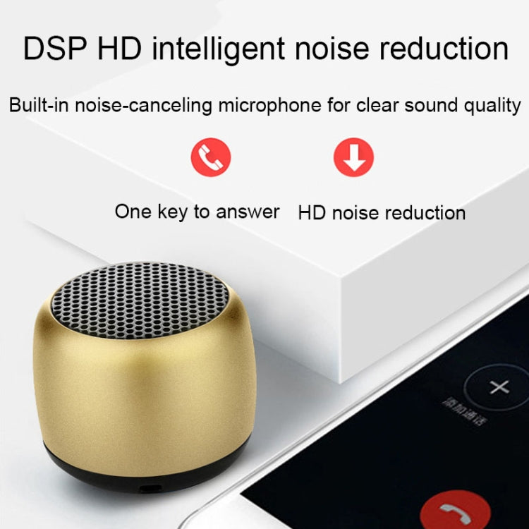 Small TWS Couplet Wireless Bluetooth Speaker Mini Smart Noise Reduction Waterproof Speaker(Black) - Mini Speaker by PMC TechLife | Online Shopping South Africa | PMC TechLife