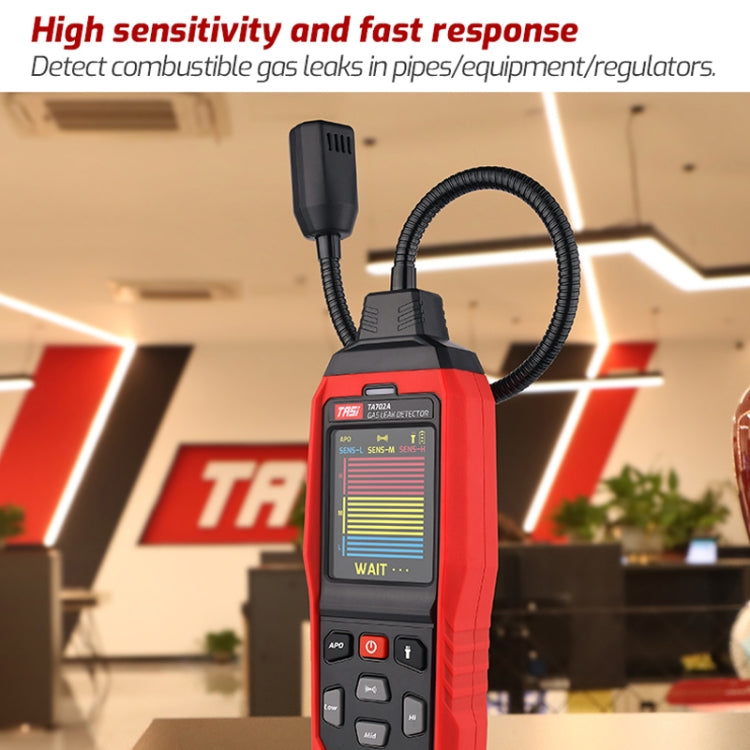 TASI TA702B Simulation Bar+Digital Display Cumbelo Gas Detector Portable Gas Testing Instrument Natural Gas Discovery Detective - free shipping - PMC TechLife - Order now!