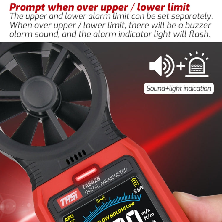 TASI TA642B Portable Digital Wind Speed Meter Air Volume Tester - free shipping - PMC TechLife - Order now!