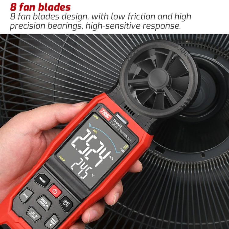 TASI TA642B Portable Digital Wind Speed Meter Air Volume Tester - free shipping - PMC TechLife - Order now!
