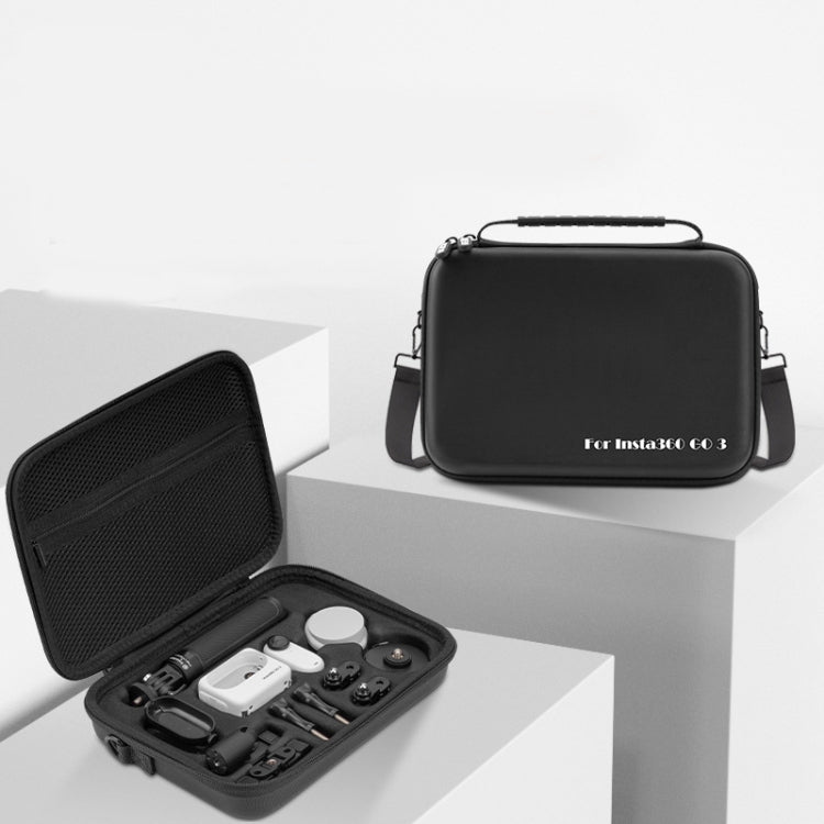 For Insta360 GO 3  XFJI Storage Bag Portable Travel Bag Complete Carrying Case 25.5 x 17.5 x 5.5cm - free shipping - PMC TechLife - Order now!