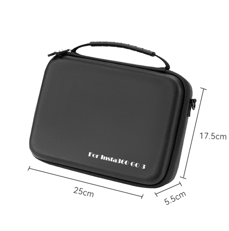 For Insta360 GO 3  XFJI Storage Bag Portable Travel Bag Complete Carrying Case 25.5 x 17.5 x 5.5cm - free shipping - PMC TechLife - Order now!